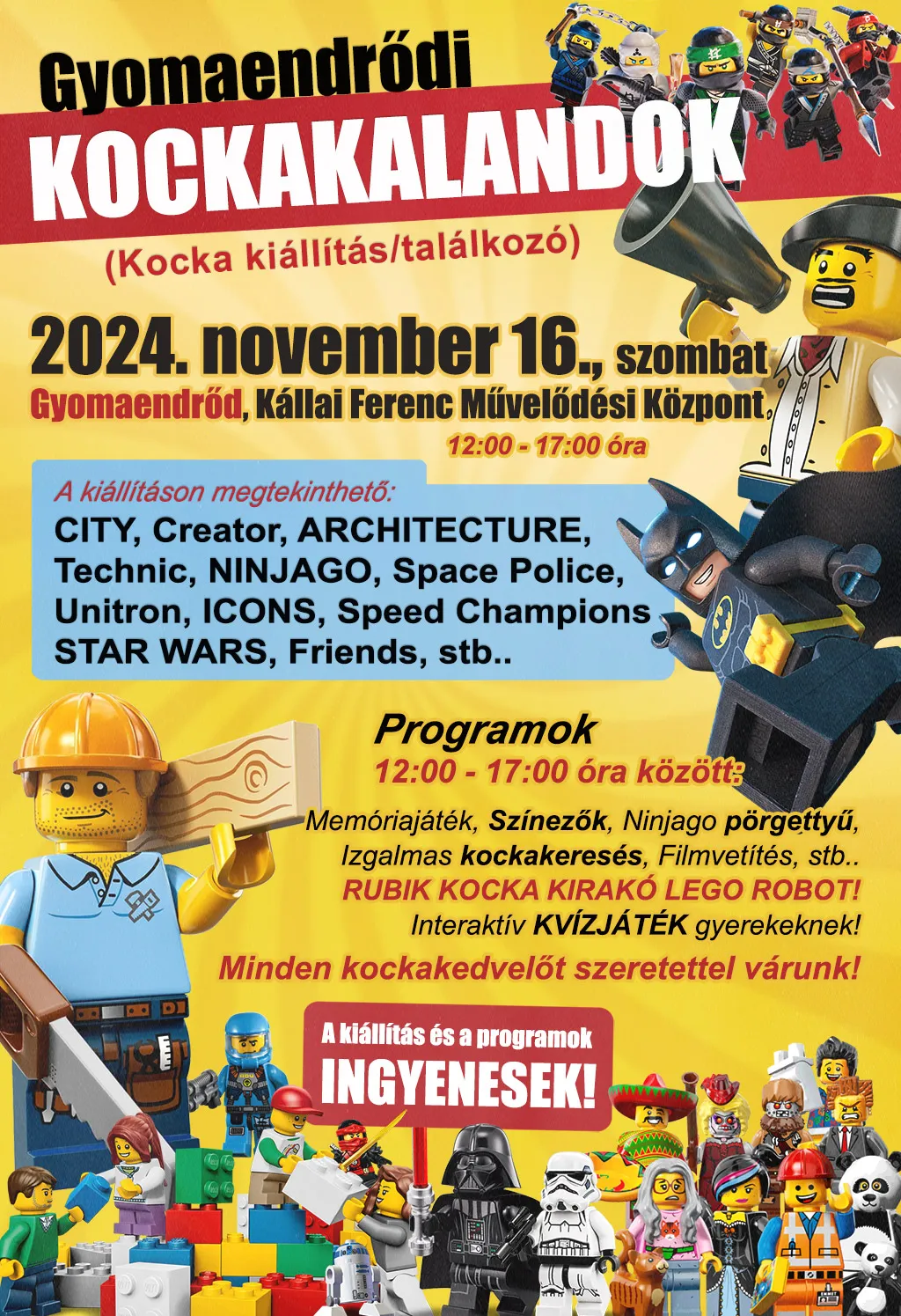 Gyomaendrődi Kockakalandok (Kocka kiállítás/Találkozó)