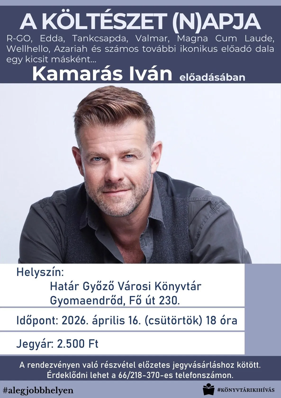 Kamarás Iván: A KÖLTÉSZET (N)APJA