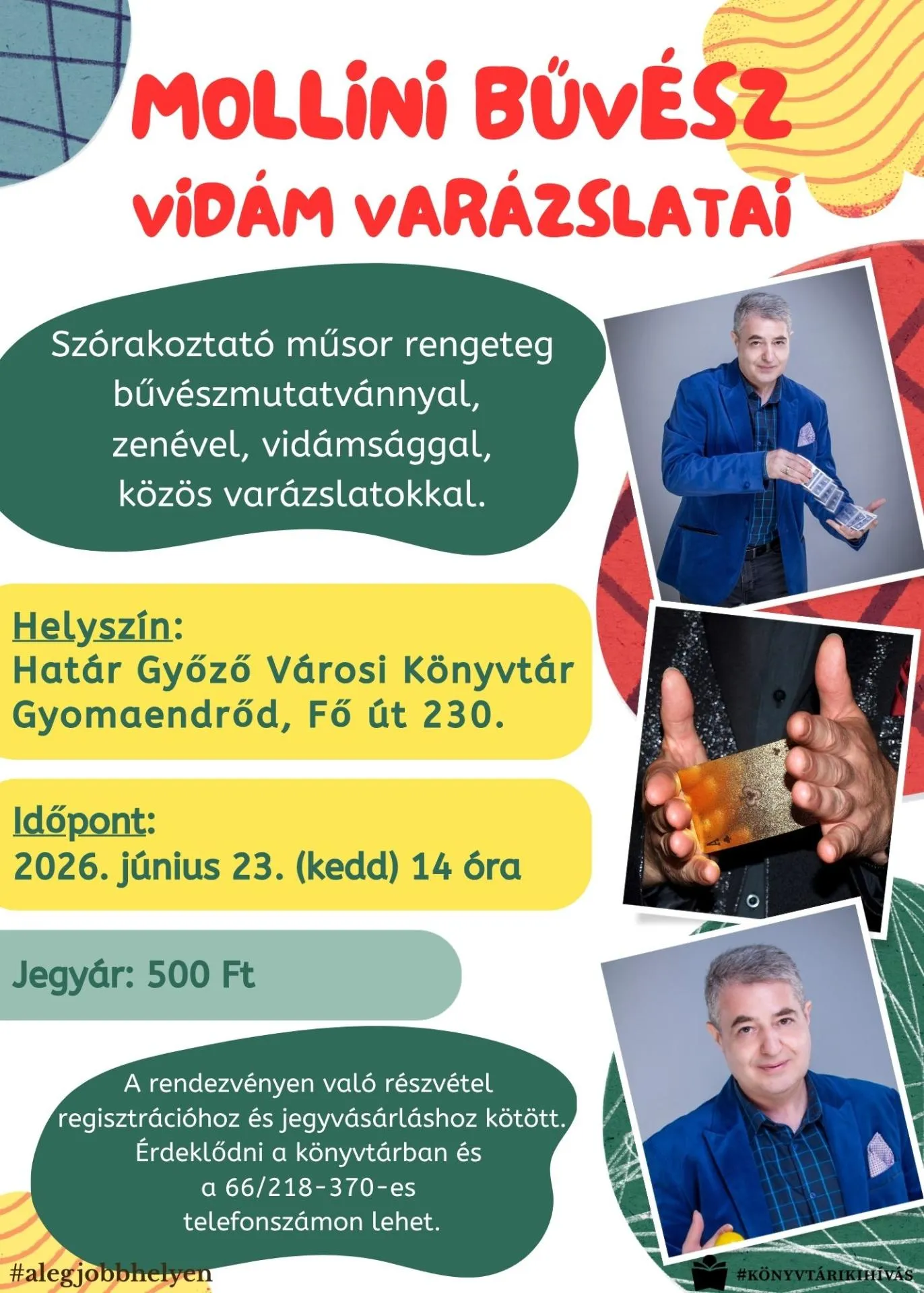 Mollini bűvész vidám varázslatai