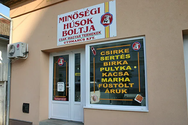 Gyomahús Kft. II. sz. gyomai húsboltja