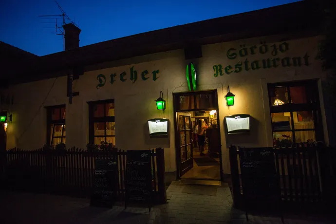 Dreher Söröző, Étterem