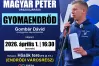 A legfontosabb országjárás Magyar Péterrel, a TISZA párt elnökével