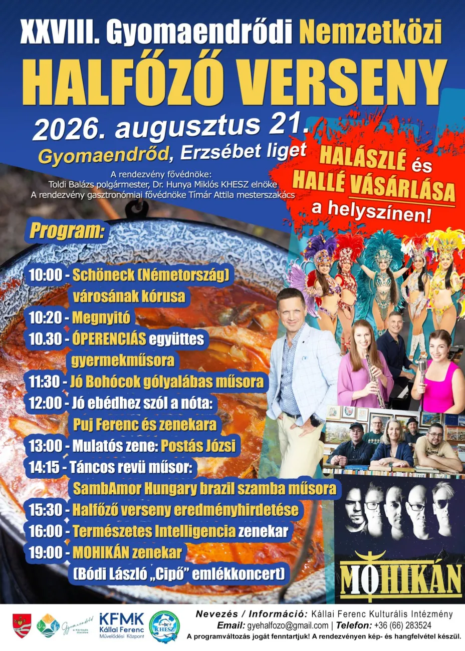 XXVIII. Gyomaendrődi Nemzetközi Halfőző verseny