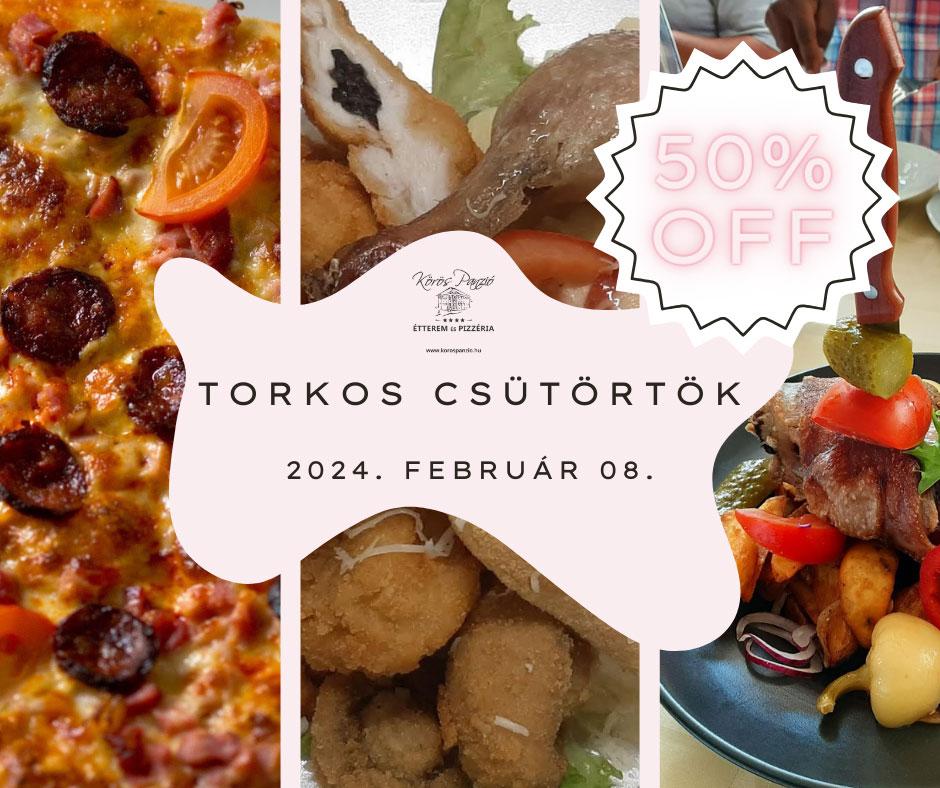Torkos csütörtök a Körös Étteremben (Holler)!
