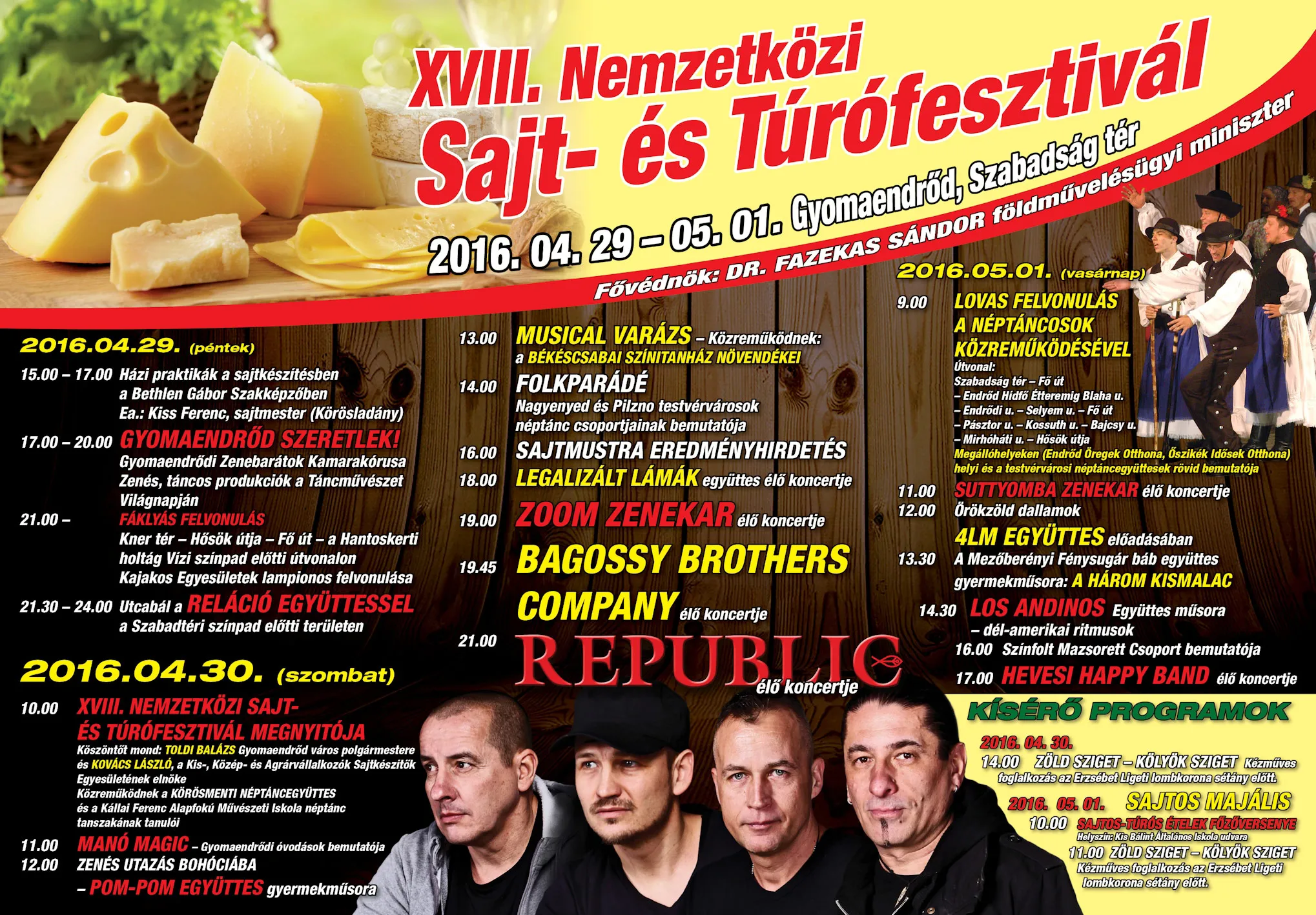 XVIII. Nemzetközi Sajt- és Túrófesztivál