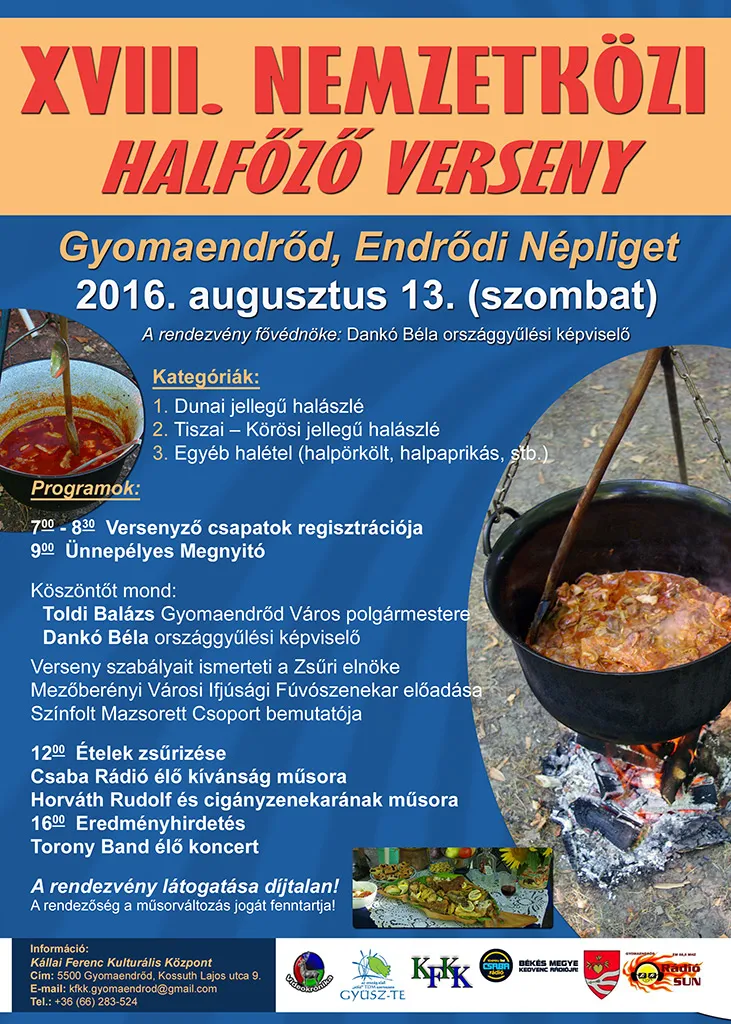 XVIII. Nemzetközi Halfőző Verseny