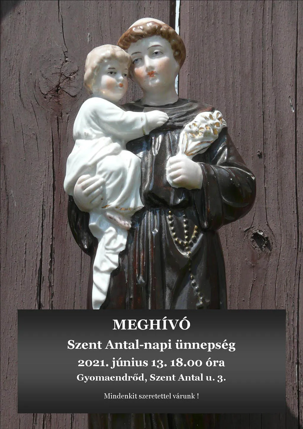 Szent Antal-napi ünnepség