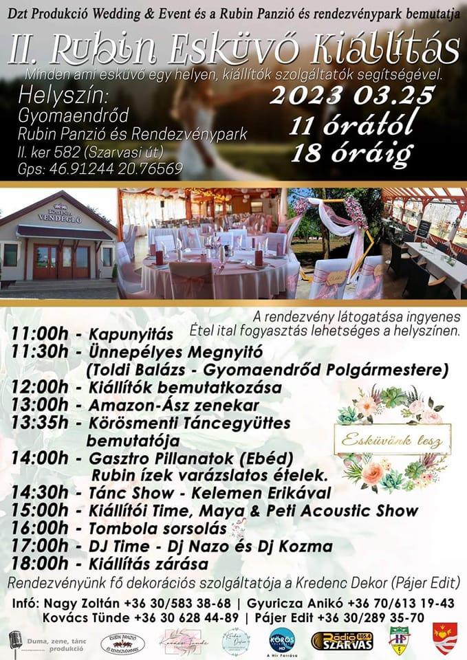 II. Rubin Esküvő Kiállítás