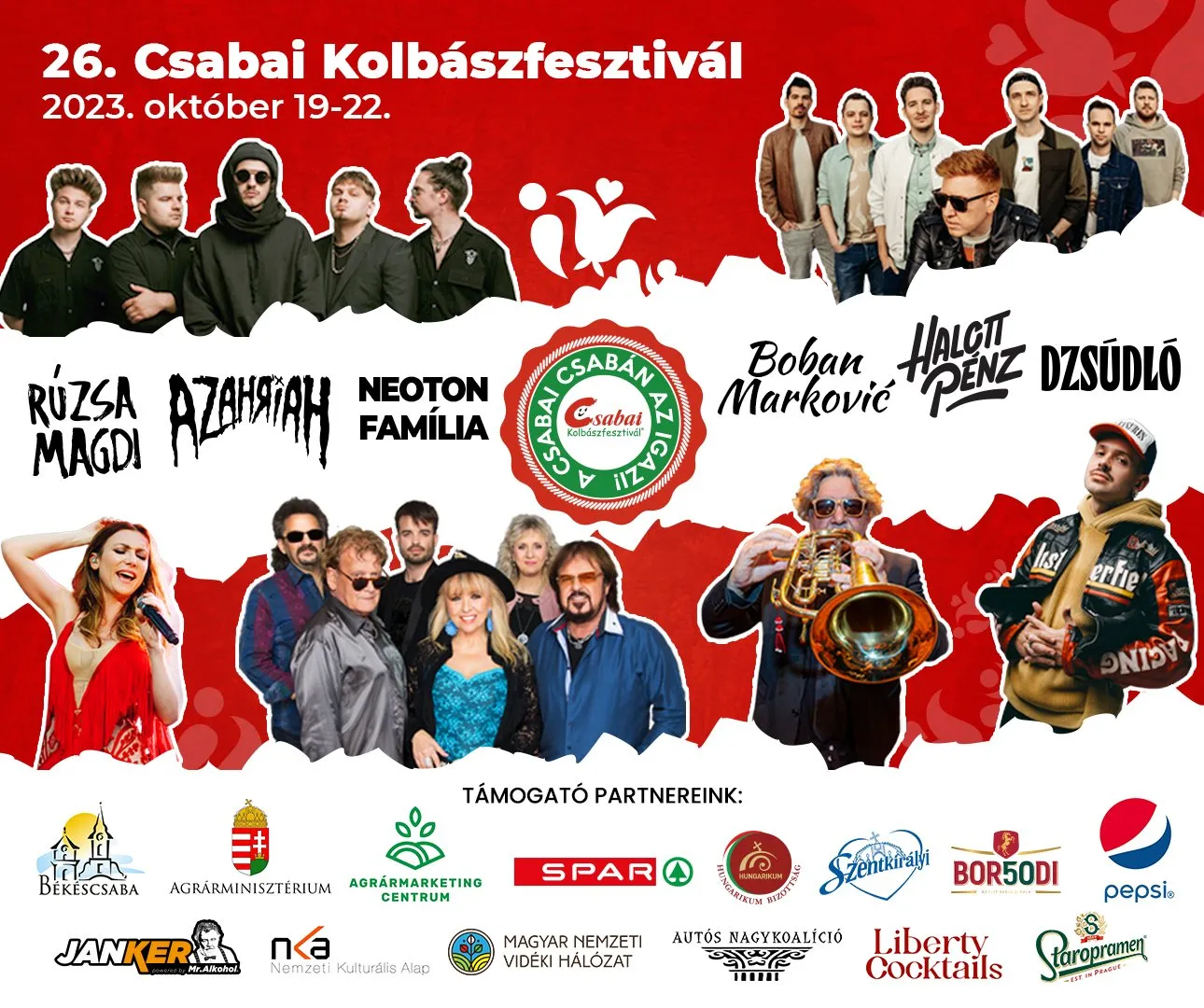 26. Jubileumi Csabai Kolbászfesztivál