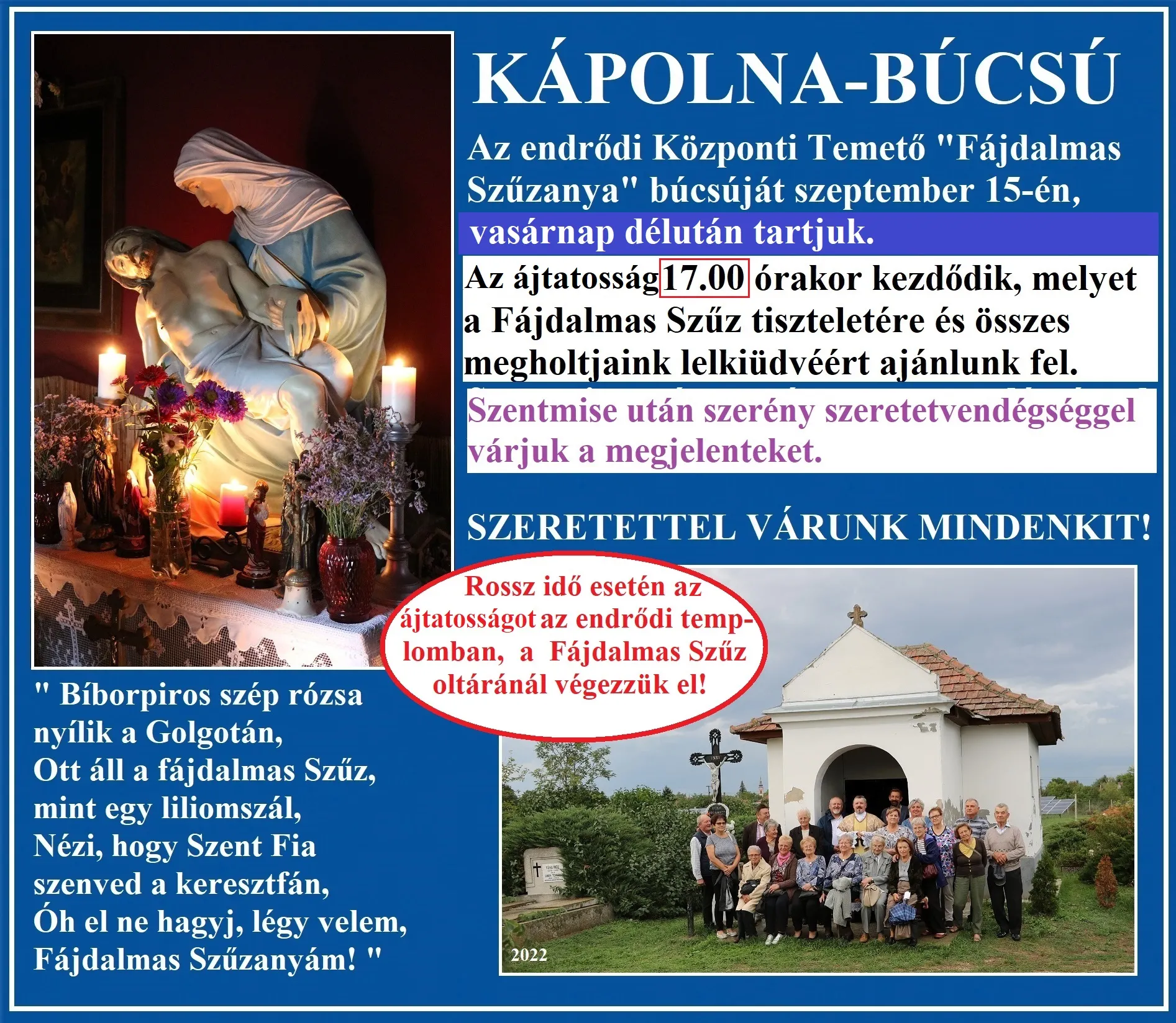 Kápolna-Búcsú