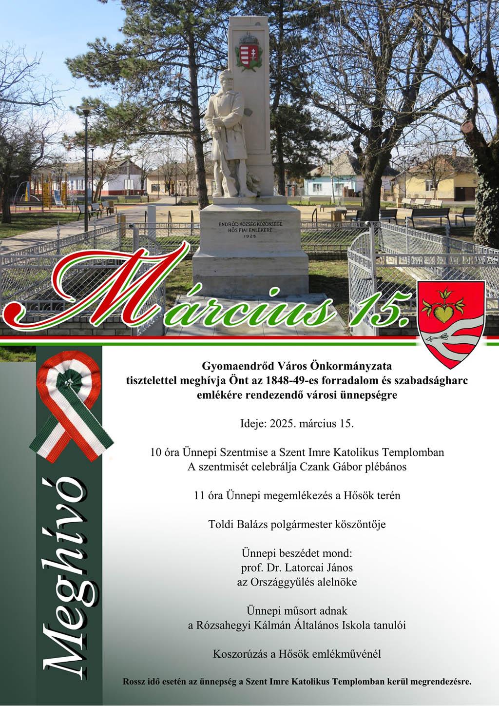 Nemzeti Ünnep - Március 15