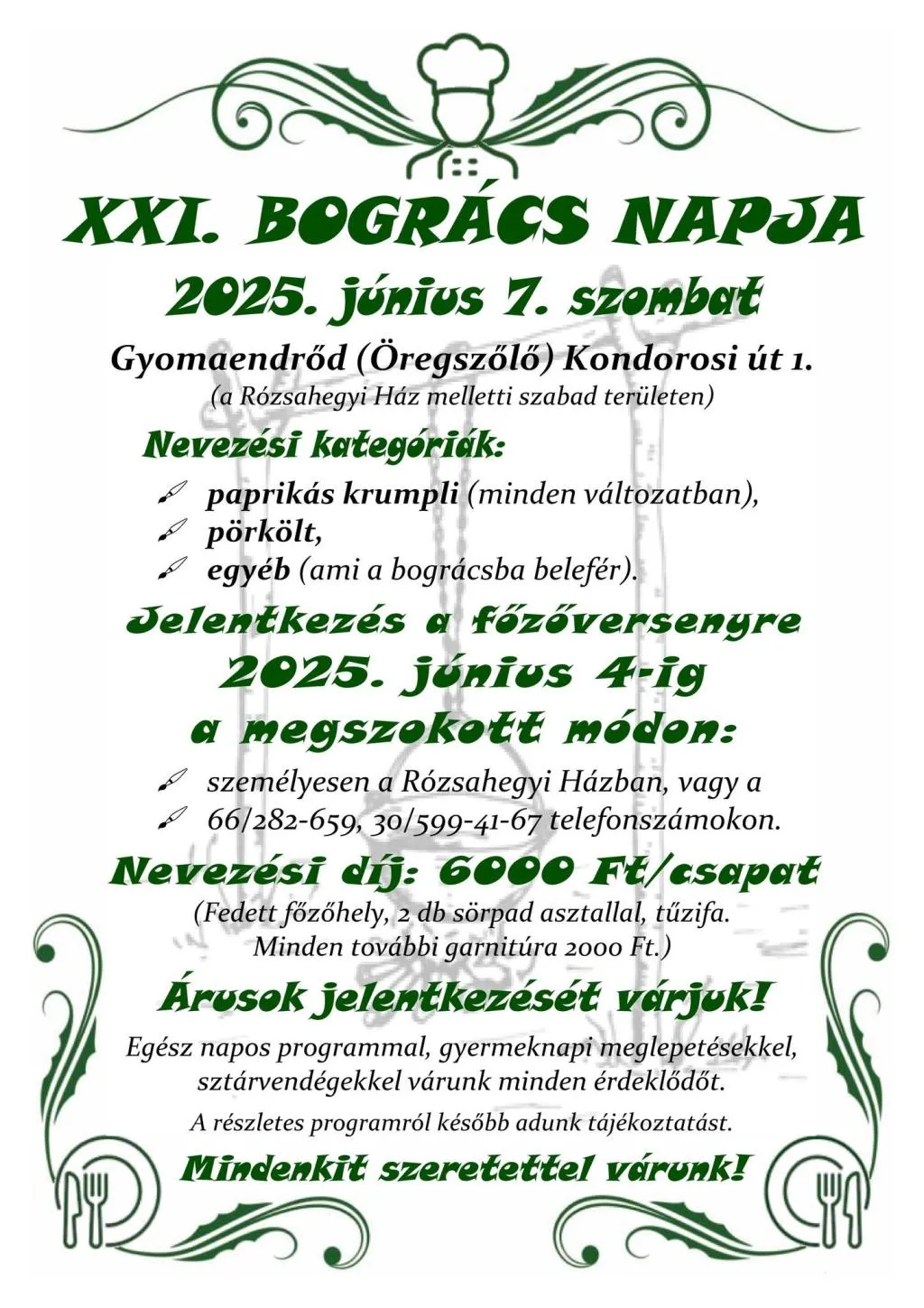 XXI. Bogrács Napja