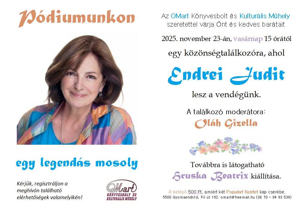 Találkozó Endrei Judittal