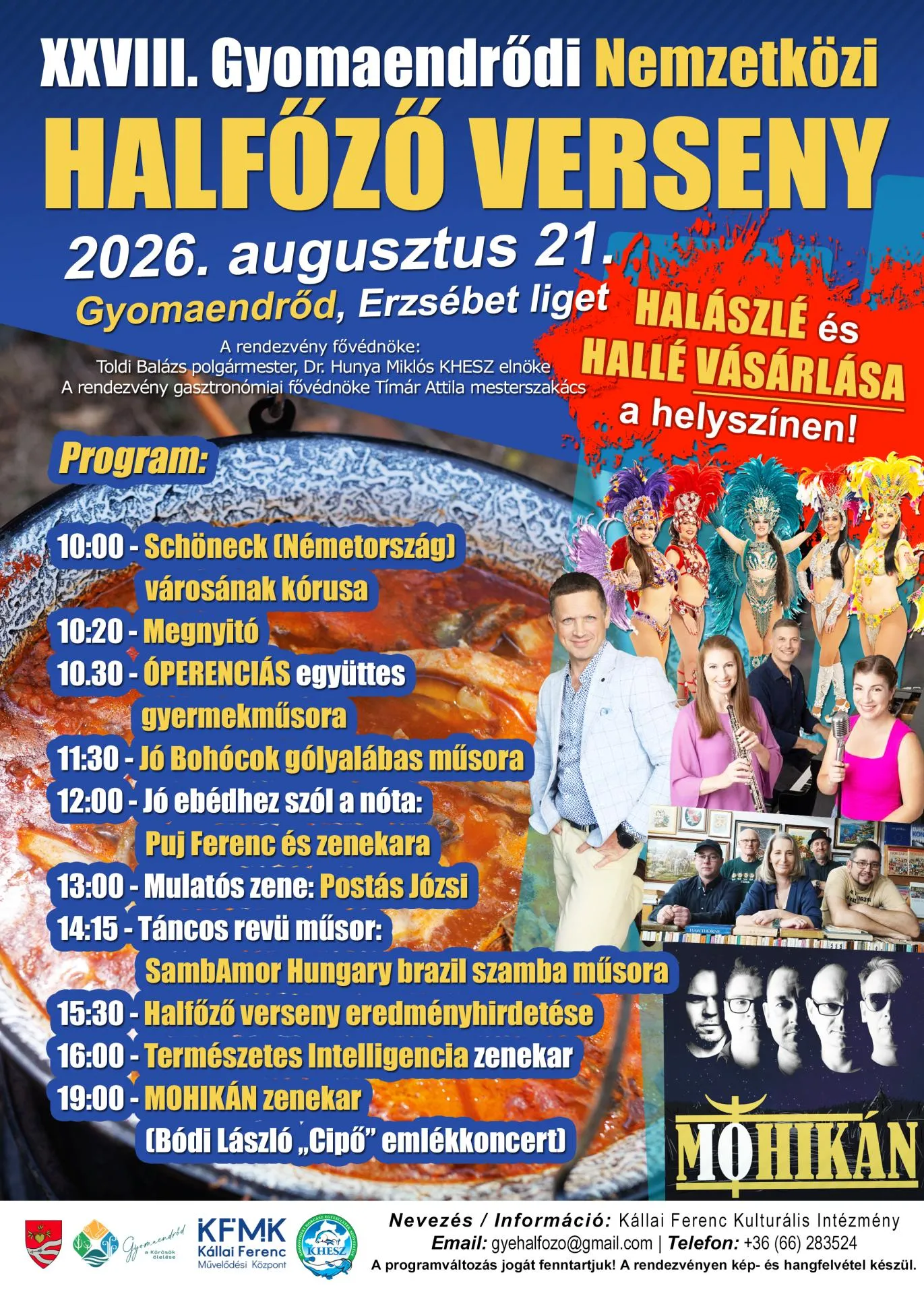 XXVIII. Gyomaendrődi Nemzetközi Halfőző verseny