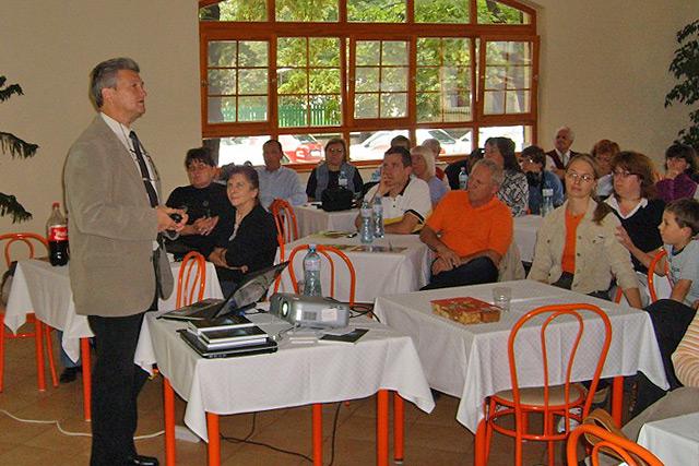 Galaktika nap 2010 (A képen: Kalmár János)