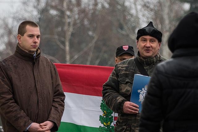 Tüntetés a Devizahitelesekért Gyomaendrődön
