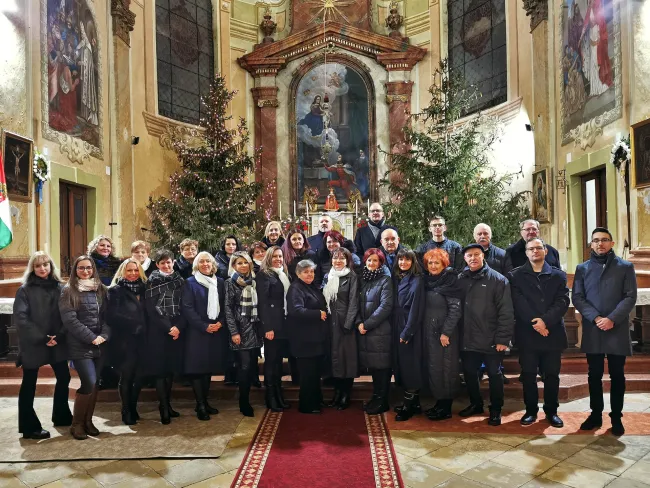 A Gyomaendrődi Zenebarátok Kamarakórus karácsonyi koncertj