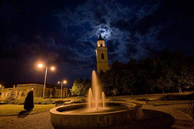 Gyomaendrőd éjszaka