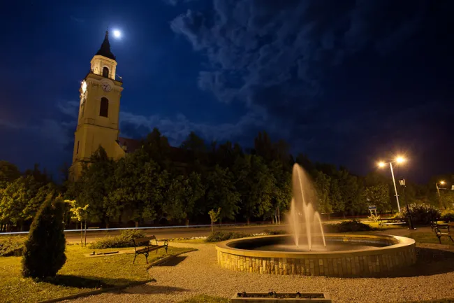 Gyomaendrőd éjszaka