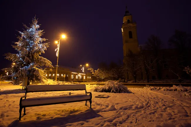 Gyomaendrőd éjszaka