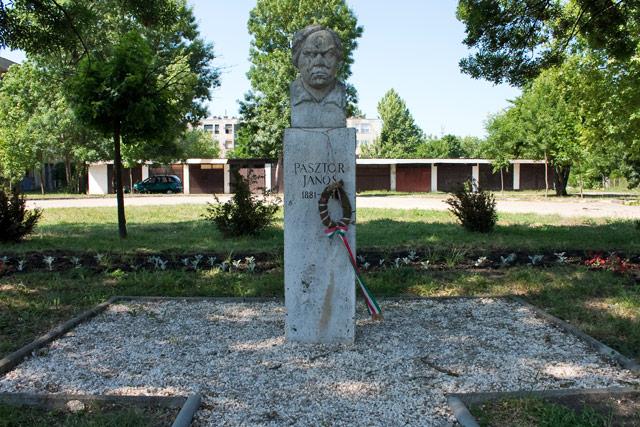 Sculptura bust a lui Pásztor János