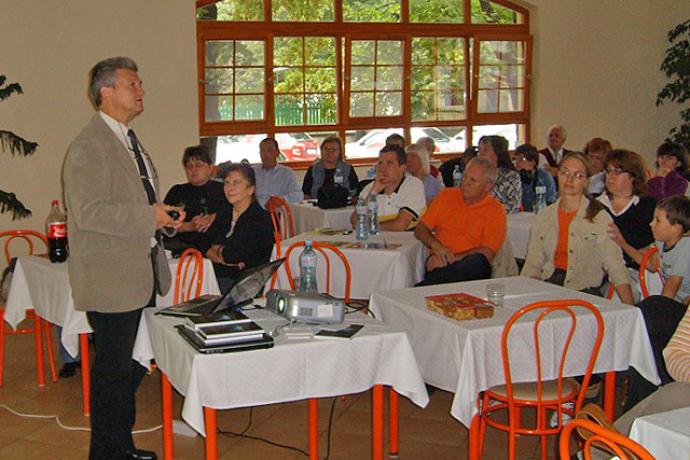 Galaktika nap 2010 (A képen: Kalmár János)