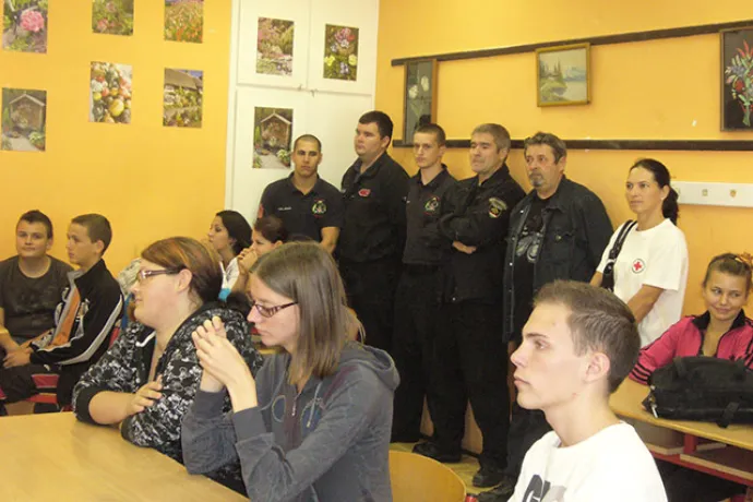 Elsősegélynyújtás Világnapi program a Tisza Kálmán Közoktatási Intézmény Gyomaendrődi Tagintézményében