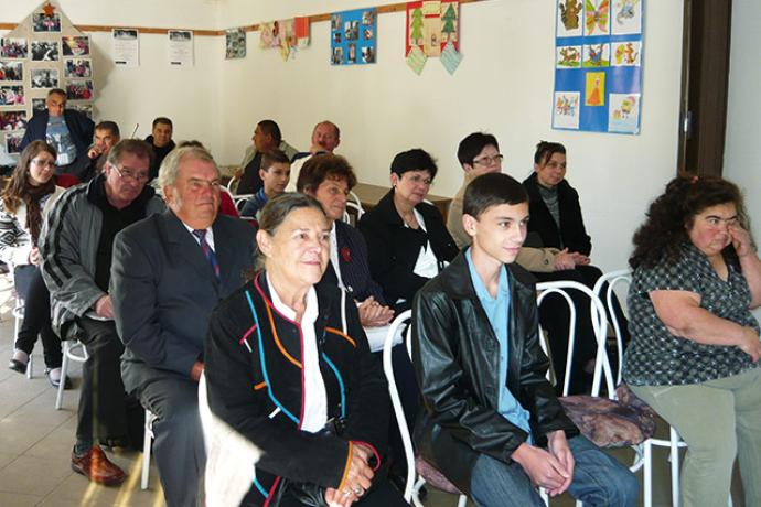 Roma elismerések átadása