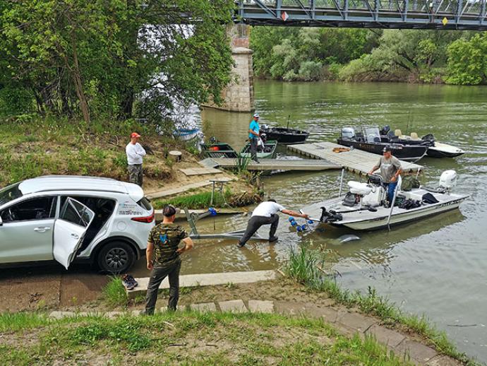 Kikötők, sólyázó helyek Gyomaendrődön