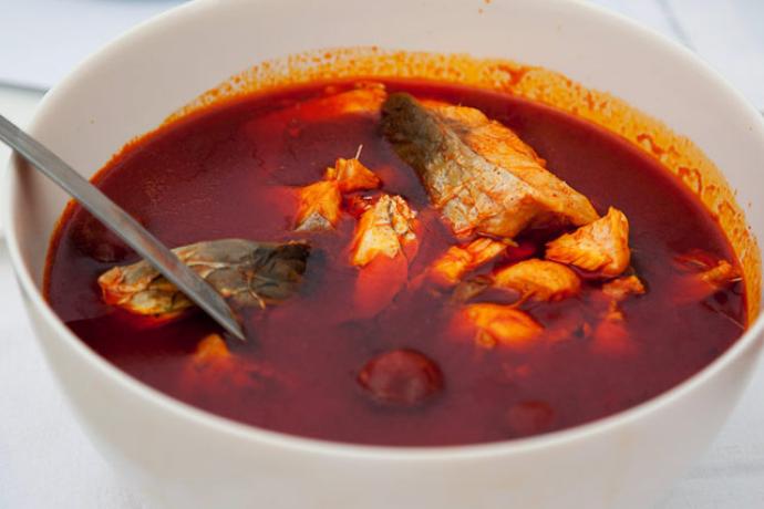 Hungarian Fisherman's Soup 